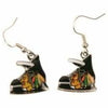 NHL Chicago Blackhawks Dangle Skate Earrings