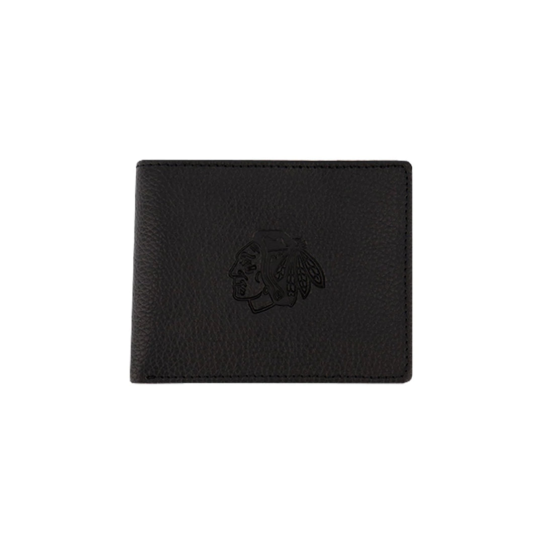 NHL Chicago Blackhawks Bi-fold Leather wallet