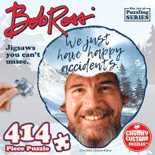 Bob Ross Puzzle - 414 piece - The Joy of Puzzling Series