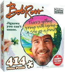 Bob Ross Puzzle - 414 piece - The Joy of Puzzling Series