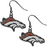 NFL Denver Broncos Team Logo Dangle Earrings