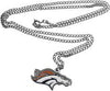 NFL Denver Broncos Team Colour Logo Necklace