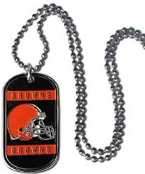 NFL Cleveland Browns Dog Tag Necklace