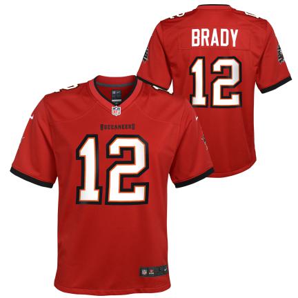 NFL Tampe Bay Buccaneers Youth Large "Tom Brady" Nike Jersey