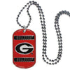 NCAA Georgia Bulldogs Dog Tag Necklace