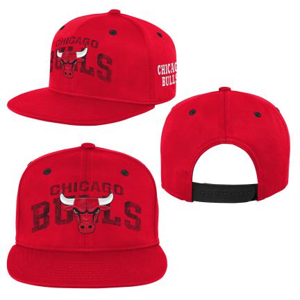 NBA Chicago Bulls Youth Collegiate Arch Snapback Hat