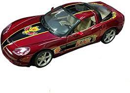 NHL Calgary Flames 1:18 Scale Chevrolet Corvette Coupe