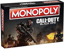 Call of Duty Black Ops Monopoly Board Game - Collectors Edition