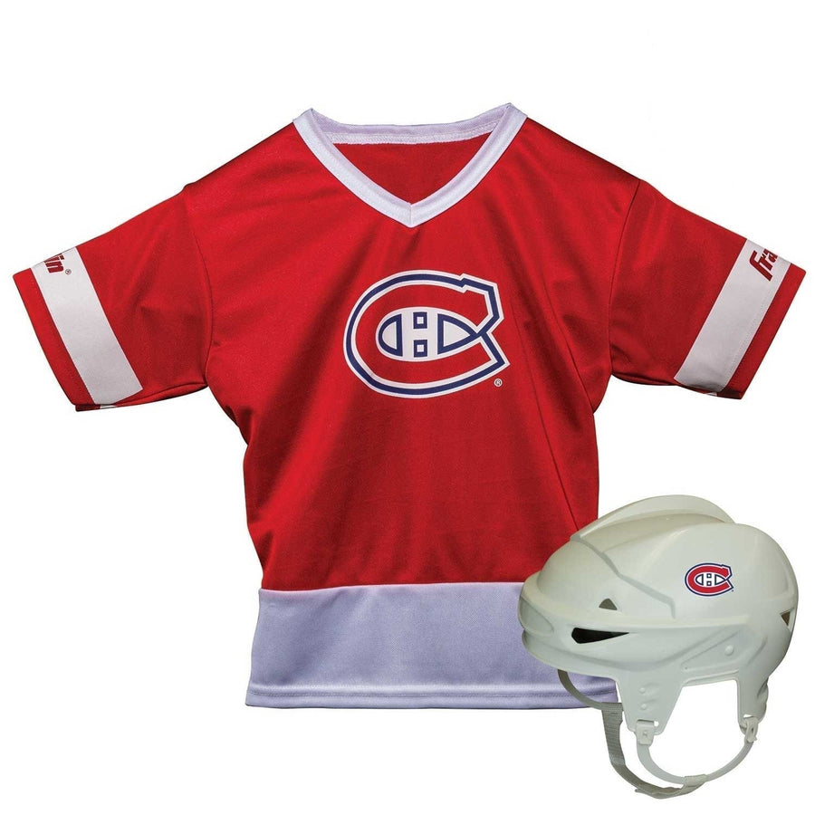 NHL Montreal Canadiens Kid's Team Set- Shirt + Helmet