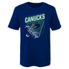 NHL Vancouver Canucks Youth Angled Attitude Tee
