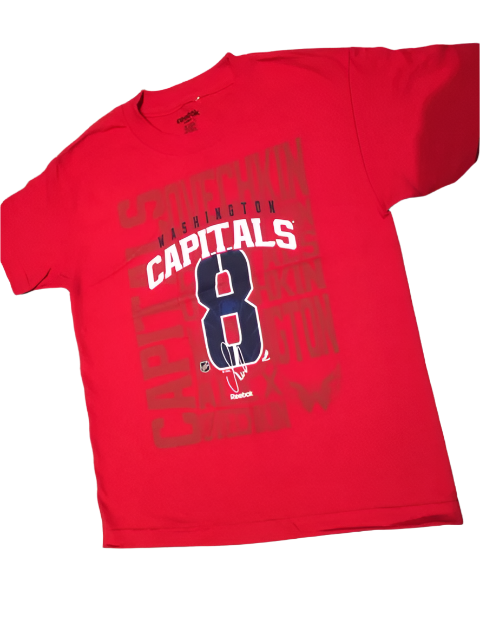 NHL Washington Capitals Youth Alex Ovechkin Reebok Tee