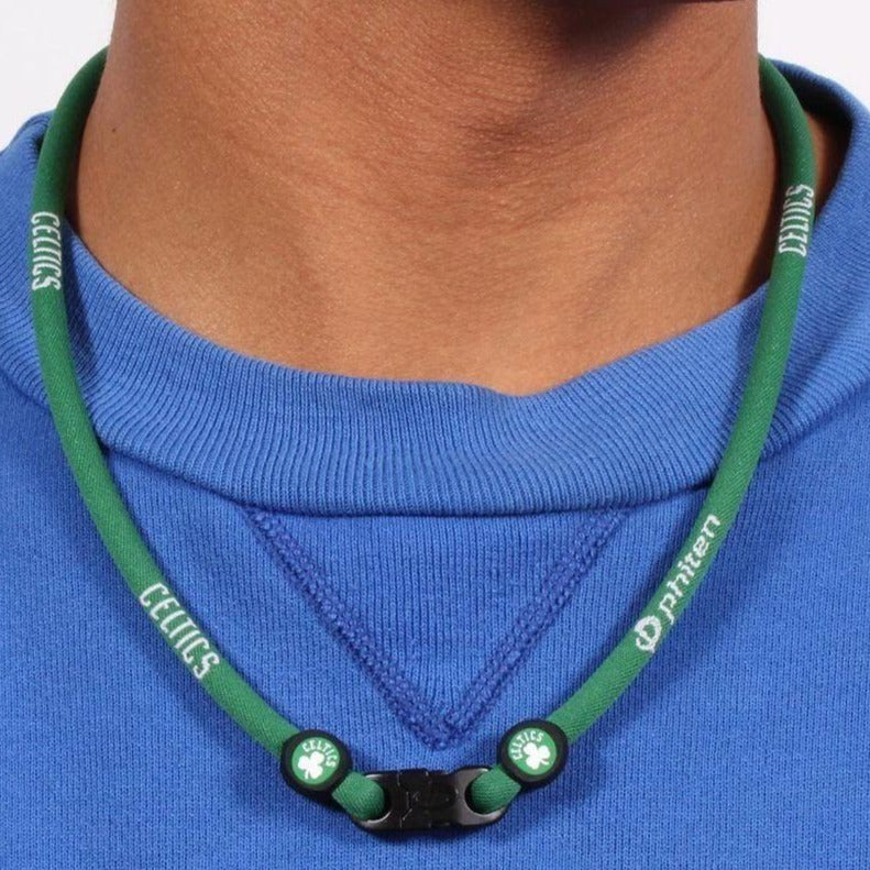NBA Boston Celtics Phiten Titanium Necklace- SALE