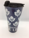 NHL Toronto Maple Leafs Plastic Travel Mug with Lid