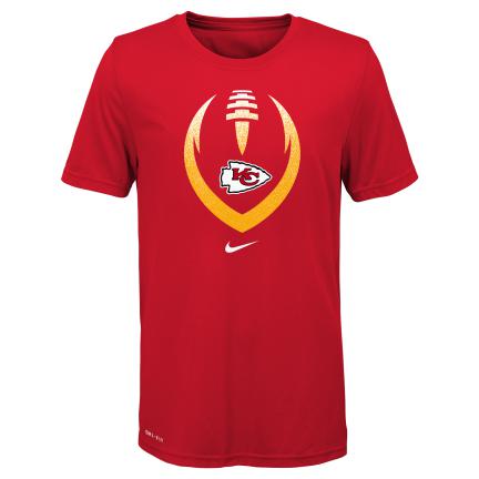 NFL Kansas City Chiefs Youth Nike Dri-Fit tee