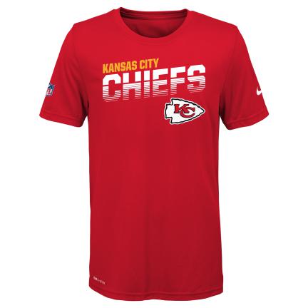 NFL Kansas City Chiefs Youth Nike Dri-fit tee