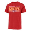 NFL Kansas City Chiefs '47 Brand Stripe Thru Tee