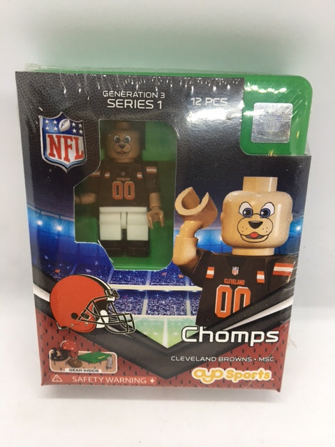 Chomps (Cleveland Browns) 12 NFL Mascot Figurine by FOCO