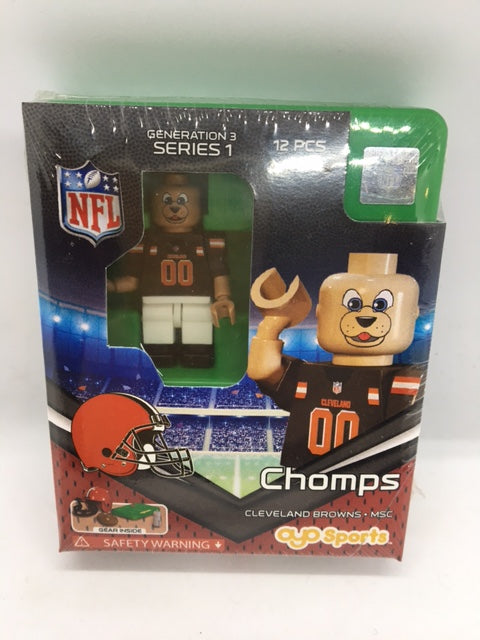 NFL Cleveland Browns Chomps Mascot OYO Figure (Gen 3 S1)