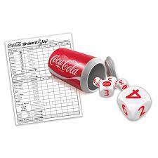Coca Cola Shake It Up Dice Game