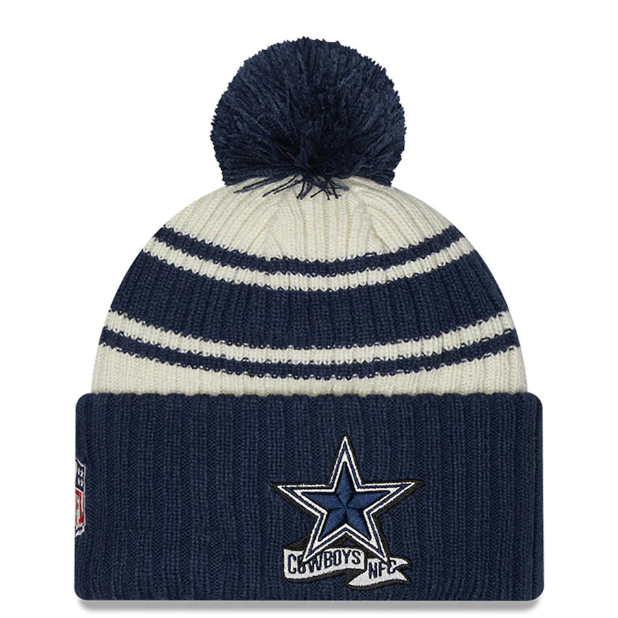NFL Dallas Cowboys New Era Sideline Sports Knit Toque with Pom