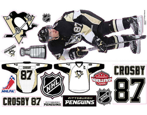 NHL Sidney Crosby UR world Removable Wall Stickers
