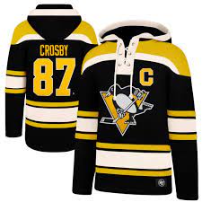 NHL Crosby # 87  Pittsburgh Penguins 47 Brand Lacer Hoodie