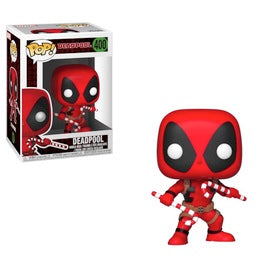 Funko POP Deadpool #400 with Candy Canes (Xmas)