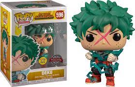 Funko POP Deku #596 (Full Cowl)  My Hero Academia -Special Edition (Glows in the Dark)