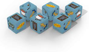 Seinfeld 6 piece Dice Set