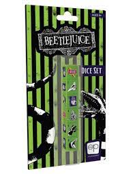 Beetlejuice 6 piece Dice Set