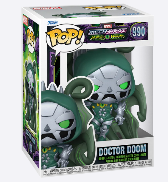 Funko POP Doctor Doom #990 -Marvel MechStrike Monster Hunters