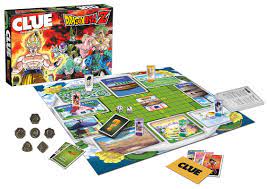 Dragonball Z Clue Board Game - The Classic Mystery Game