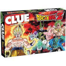 Dragonball Z Clue Board Game - The Classic Mystery Game
