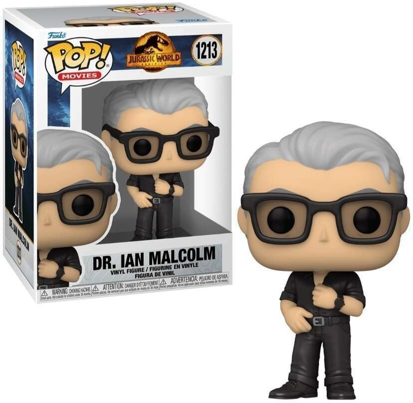 Funko POP Dr. Ian Malcom #1213 -Jurassic World Dominion