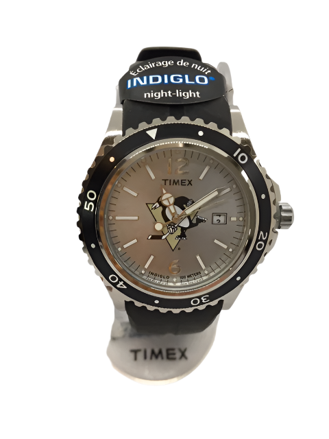 NHL Pittsburgh Penguins Indiglo Timex Watch