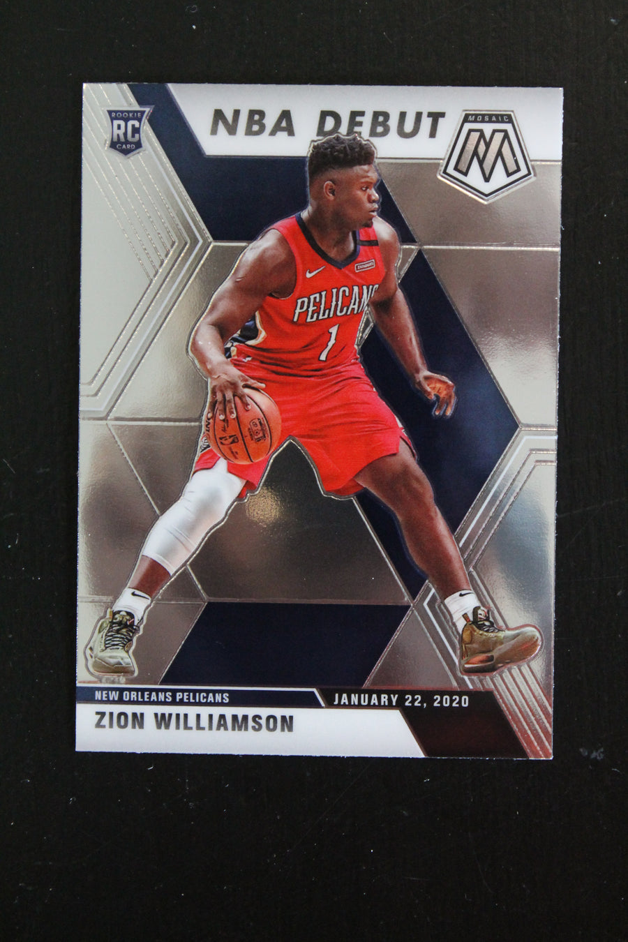 Zion Williamson 2019-20 Panini Mosaic Rookie Card