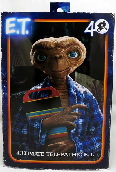 NECA Ultimate Telepathic  E.T.  Action Figure -40th Anniversary