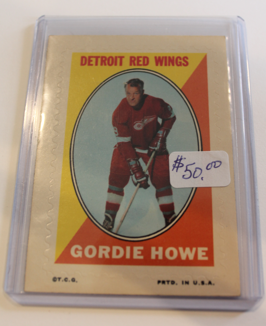 1970-71 Topps/O-Pee-Chee Gordie Howe Sticker