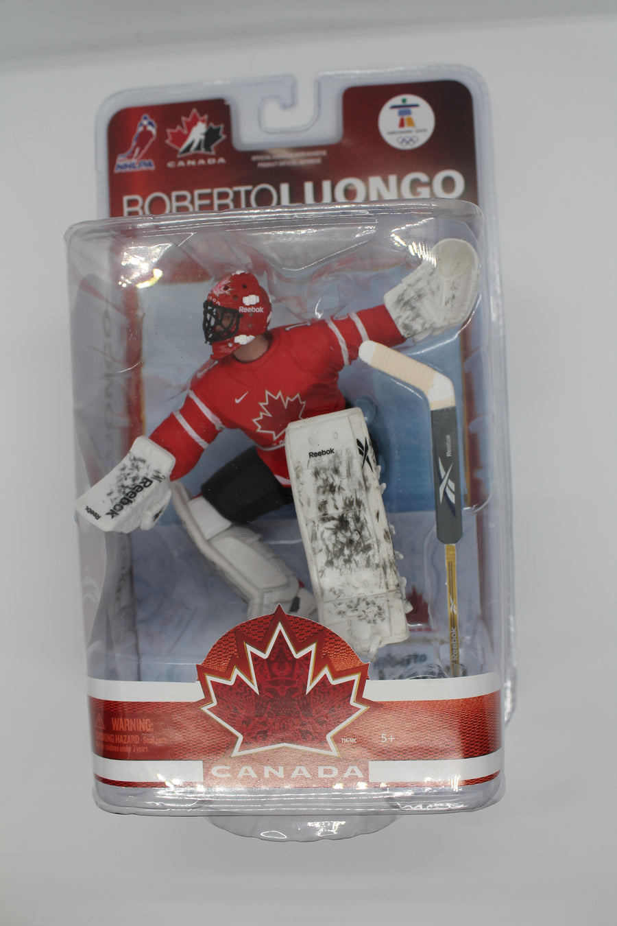 Roberto Luongo Vancouver 2010 Olympics McFarlane: (Team Canada) Red Jersey