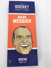 NHL Edmonton Oilers Mark Messier Sockey Hall of Fame Socks -The Alumni