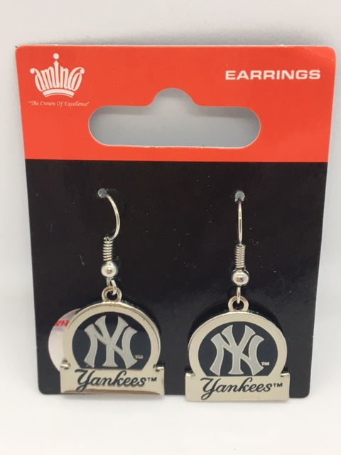 MLB New York Yankees Dangle Earrings