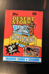 1991 Topps Desert Storm Homecoming Series 3 Trading Card Box (36 Packs)