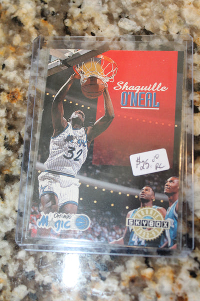 Shaquille O'Neal Skybox Rookie Card