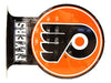 Philadelphia Flyers Round Metal Flange Sign