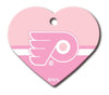 NHL Philadelphia Flyers Pink Heart dog Tag
