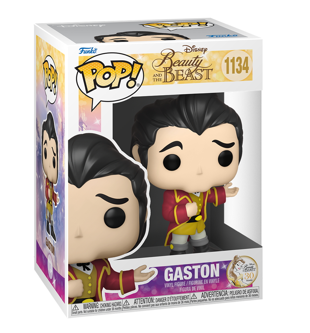Funko POP Gaston  #1134 -Disneys Beauty and the Beast 30th Anniversary