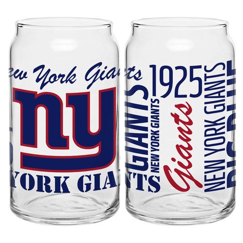 NFL New York Giants 16 oz Spirit Can Glass
