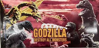 Godzilla Destroy All Monsters (1968) -Round 2  MezcoToyz (5 Points XL)