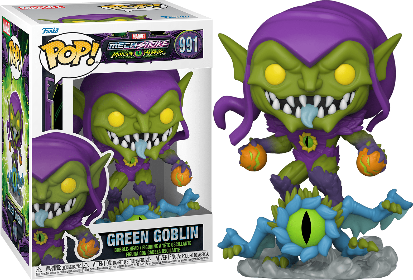 Funko POP Green Goblin #991 - Marvel MechStrike Monster Hunters