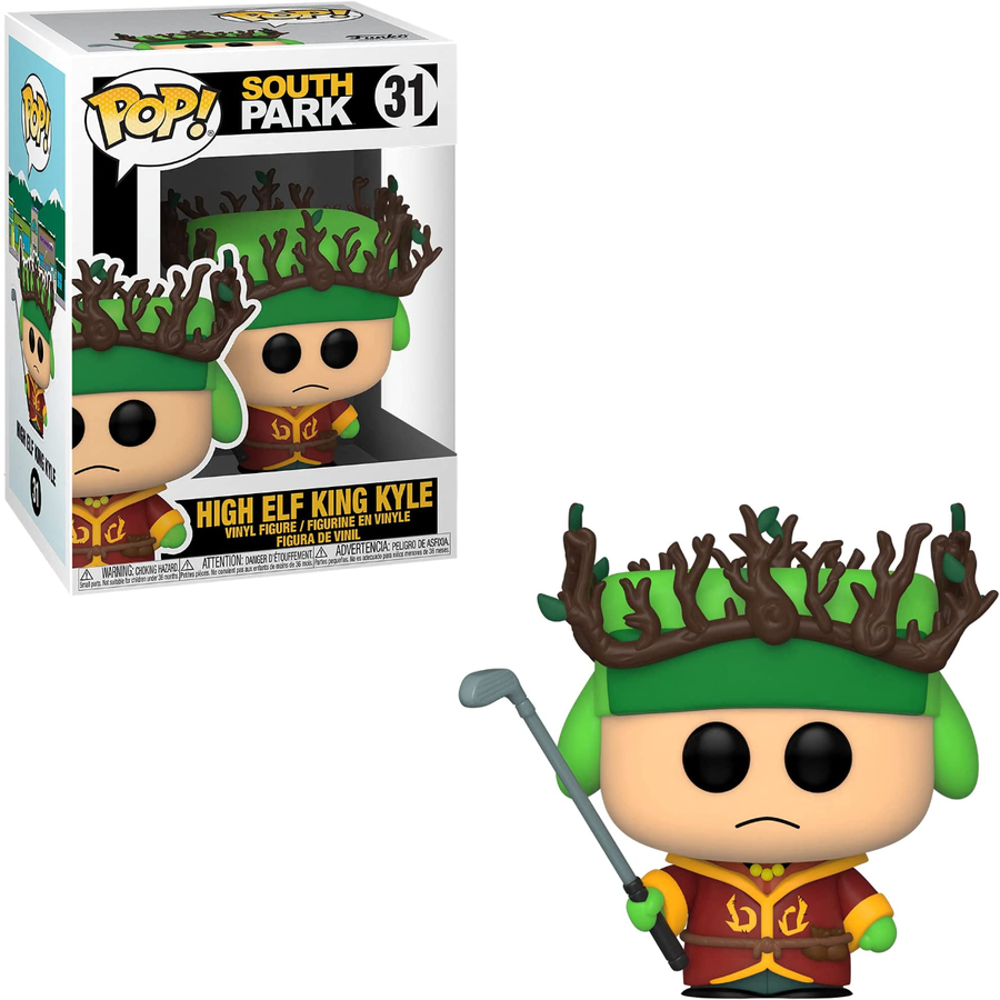 Funko POP High Elf King Kyle #31   South Park Stick of Truth Series